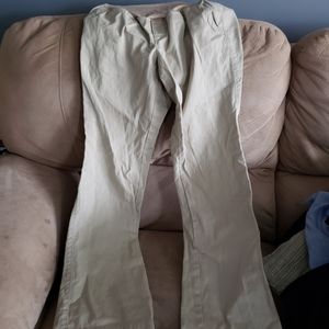 Old navy full panel short length khaki pants